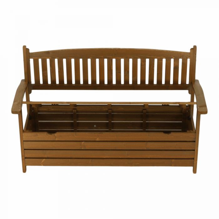 Bancă de grădină, maro, 150cm, AMULA [14]
