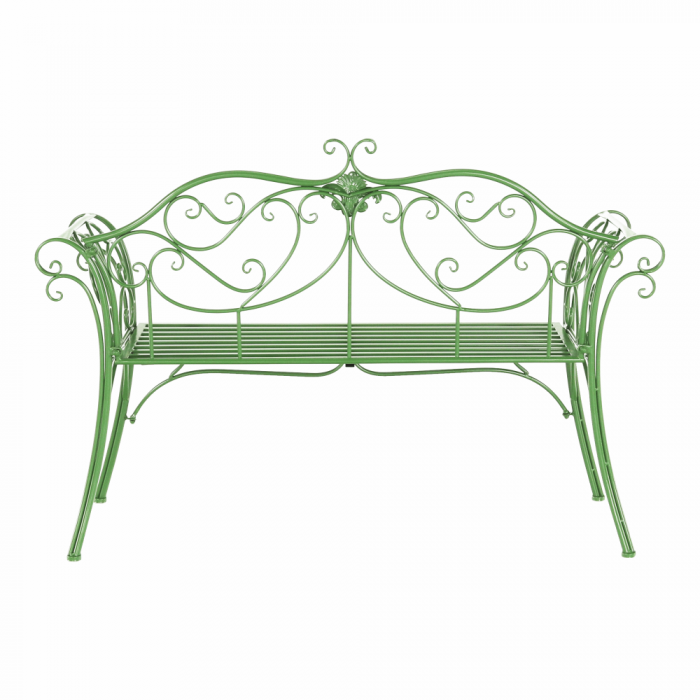 Bancă de grădină, verde, ETELIA [13]
