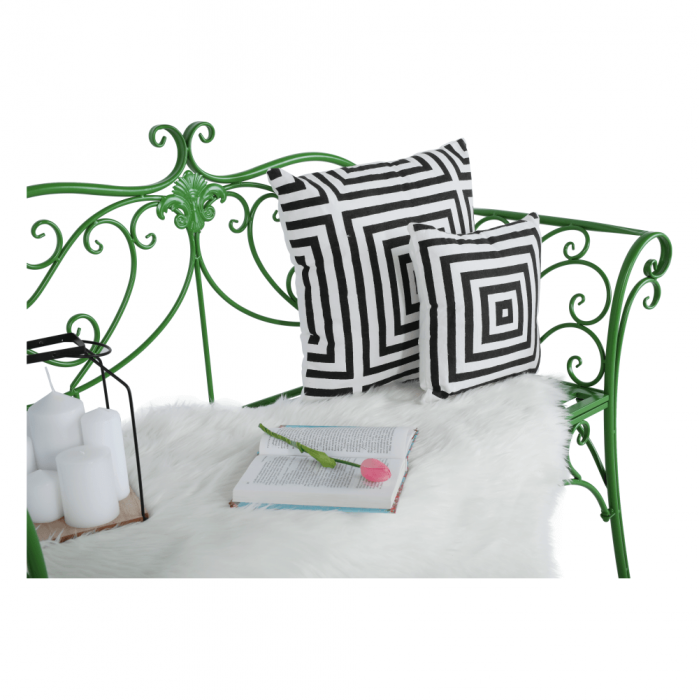 Bancă de grădină, verde, ETELIA [23]