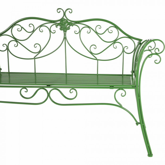 Bancă de grădină, verde, ETELIA [2]