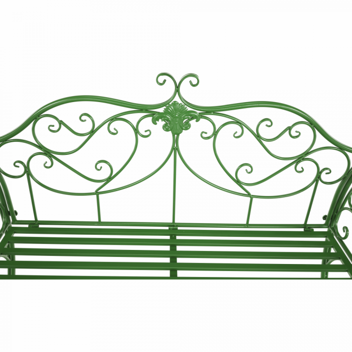 Bancă de grădină, verde, ETELIA [4]