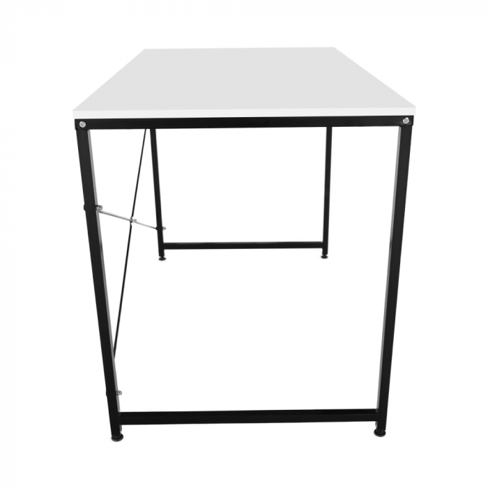 Birou, alb/negru, 120x60 cm, MELLORA [3]