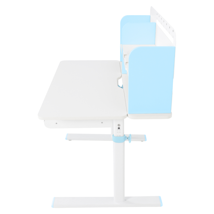 Birou crescător, albastru/alb, ADAN [23]