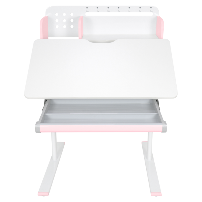 Birou crescător, roz/alb, ADAN [13]