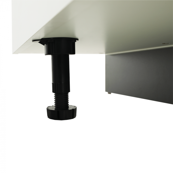 Birou gaming grafit /alb, 160 cm lungime [6]