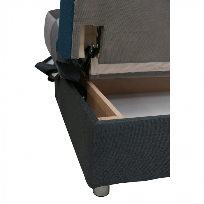 Canapea, albastru, ţesătură malmo, ALABAMA [3]