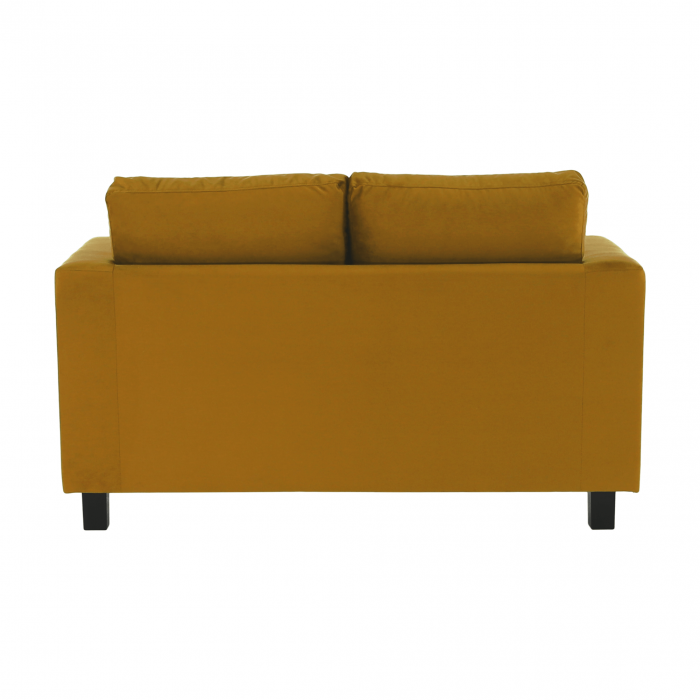 Canapea complet tapiţată, ţesătură muştar, LUANA [14]