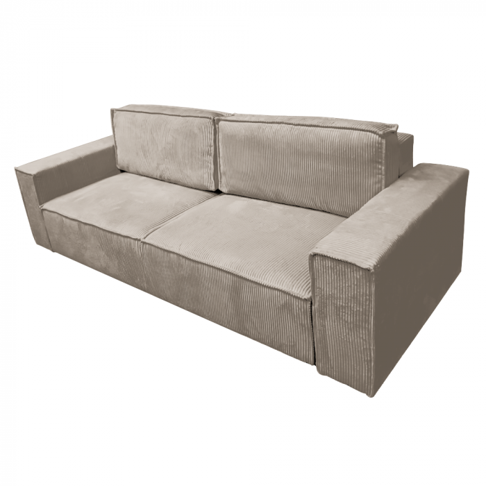 Canapea extensibilă, bej, HARPERA BIG SOFA [6]