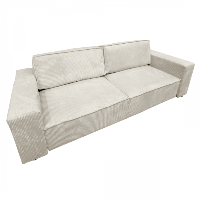 Canapea extensibilă, crem, HARPERA BIG SOFA [5]
