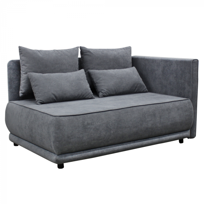 Canapea extensibilă, culoare gri, LIAMI [1]