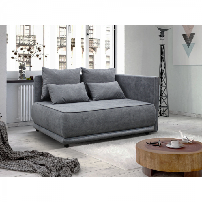 Canapea extensibilă, culoare gri, LIAMI [2]