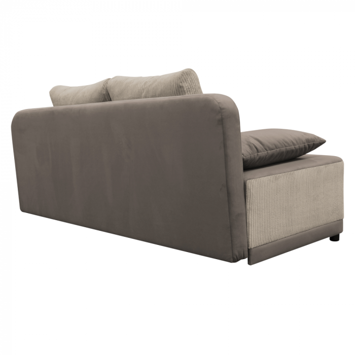 Canapea extensibilă, gri-bej Taupe, SENTY [3]