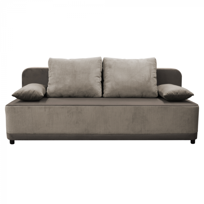 Canapea extensibilă, gri-bej Taupe, SENTY [2]