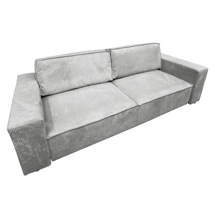 Canapea extensibilă, gri deschis, HARPERA BIG SOFA [4]