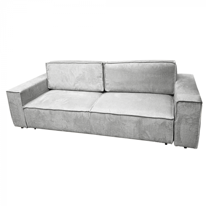 Canapea extensibilă, gri deschis, HARPERA BIG SOFA [3]