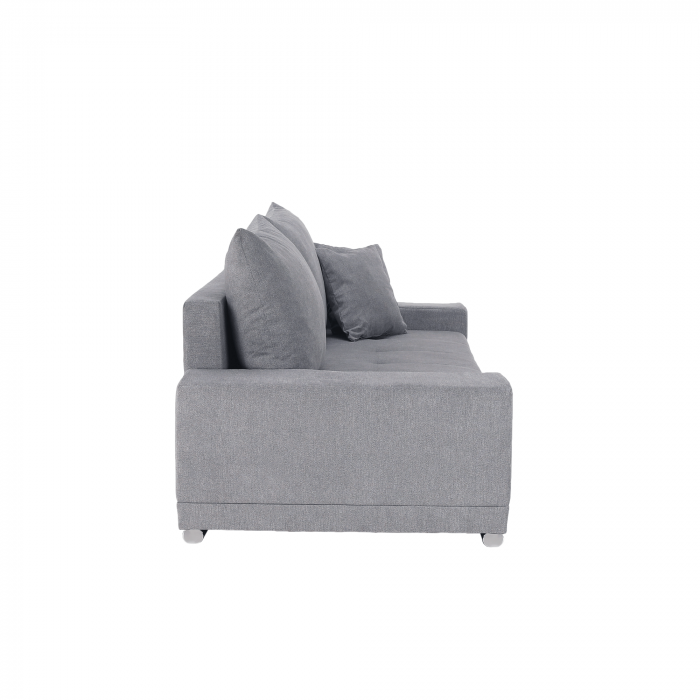 Canapea extensibilă, gri deschis, KEVAN BIG SOFA [6]
