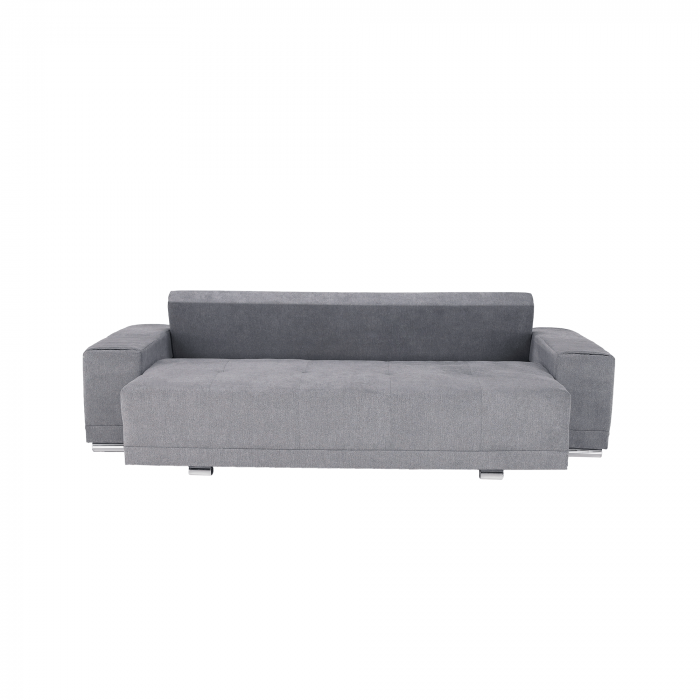 Canapea extensibilă, gri deschis, KEVAN BIG SOFA [9]