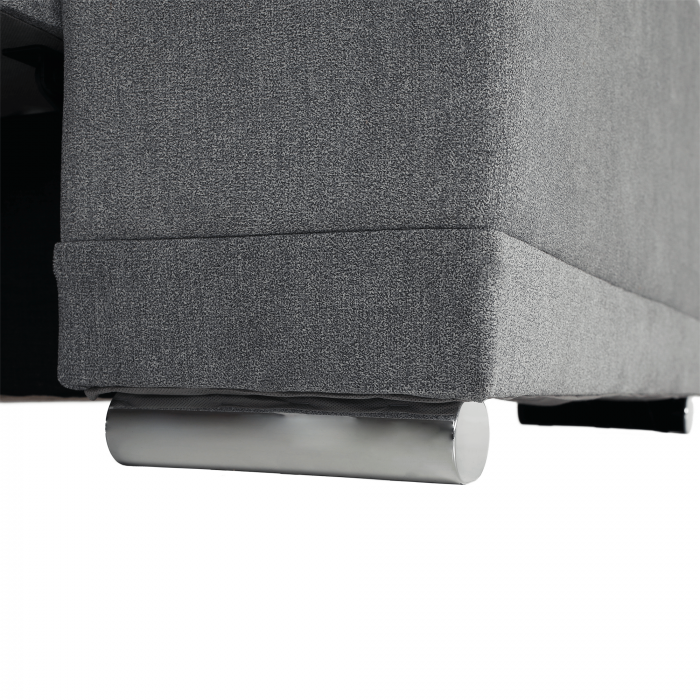 Canapea extensibilă, gri deschis, KEVAN BIG SOFA [15]