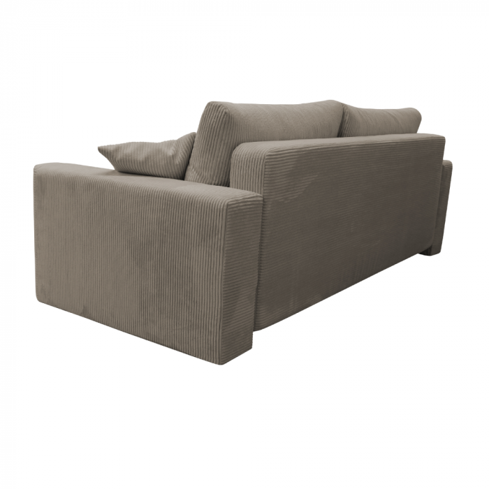 Canapea extensibilă, gri-maro Taupe, ROSELYN [4]