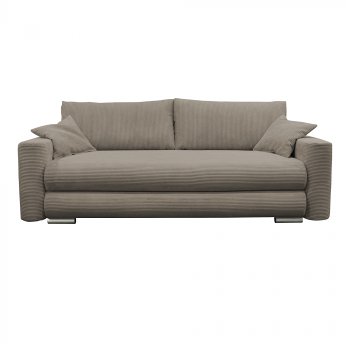 Canapea extensibilă, gri-maro Taupe, ROSELYN [3]