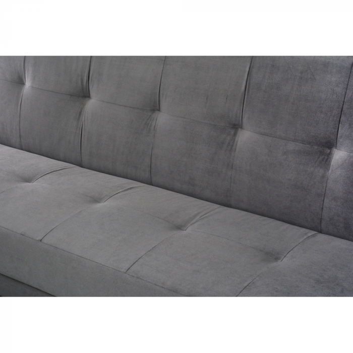Canapea extensibilă, gri, SIDE [7]
