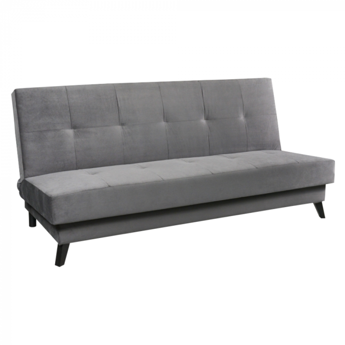 Canapea extensibilă, gri, SIDE [1]