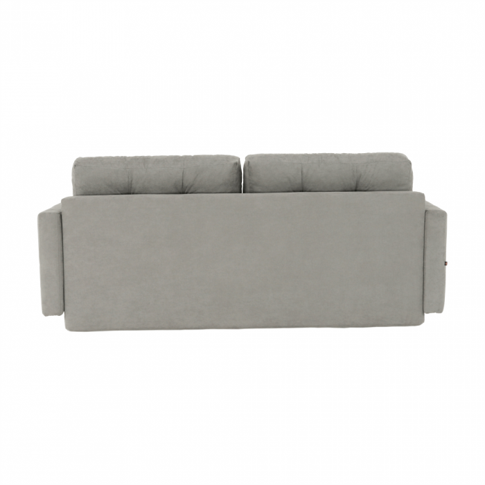 Canapea extensibilă, gri textil  Queens, AURELIA [2]