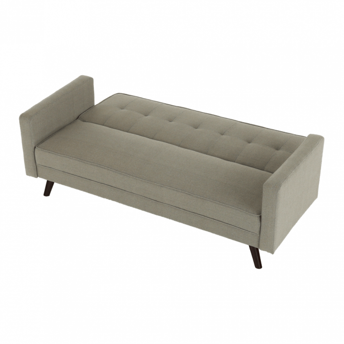 Canapea extensibilă, material gri-maro taupe, OTISA [7]
