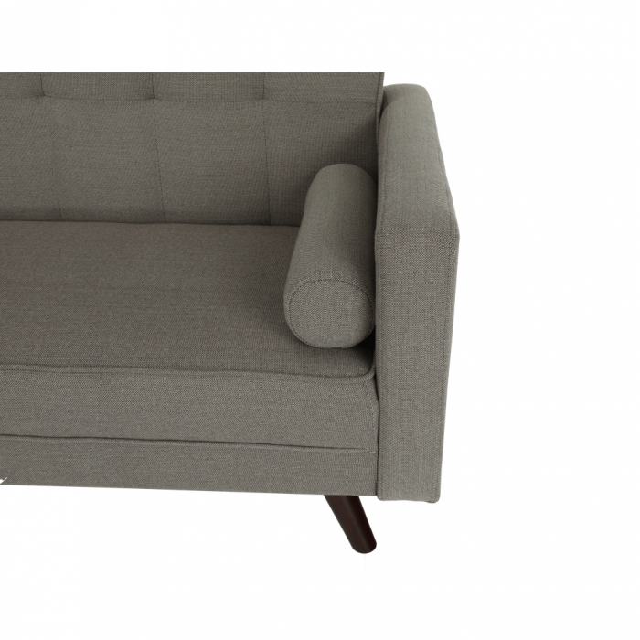 Canapea extensibilă, material gri-maro taupe, OTISA [2]