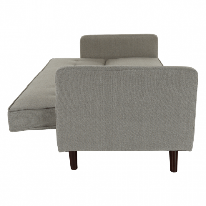 Canapea extensibilă, material gri-maro taupe, OTISA [8]