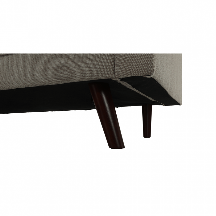 Canapea extensibilă, material gri-maro taupe, OTISA [3]