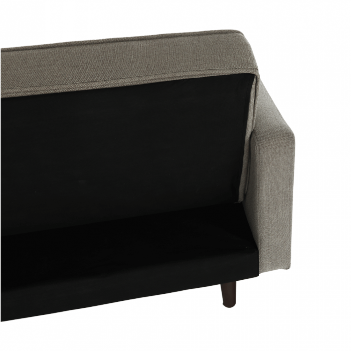 Canapea extensibilă, material gri-maro taupe, OTISA [6]