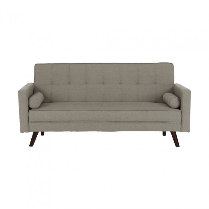 Canapea extensibilă, material gri-maro taupe, OTISA [10]