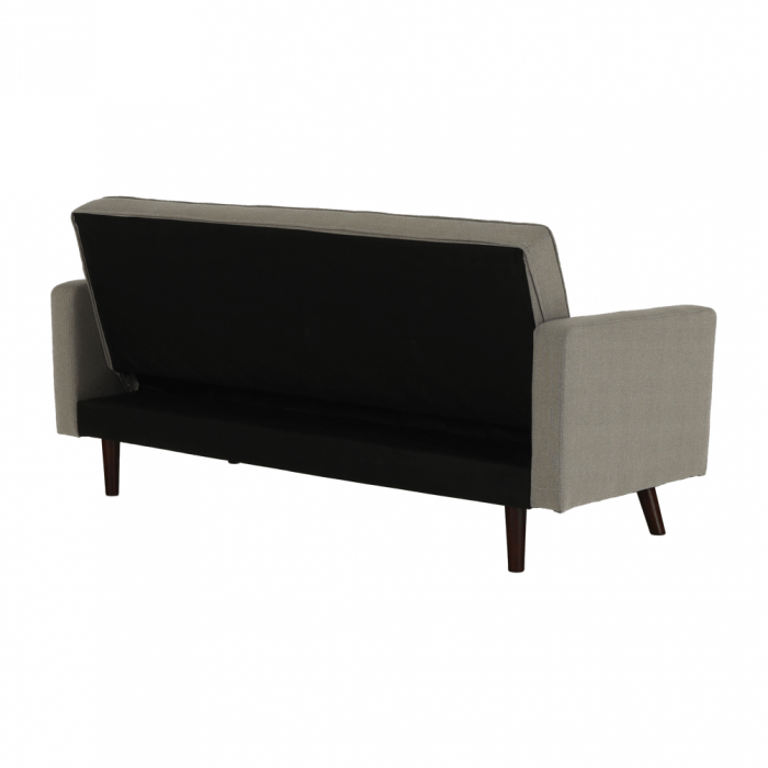 Canapea extensibilă, material gri-maro taupe, OTISA [13]