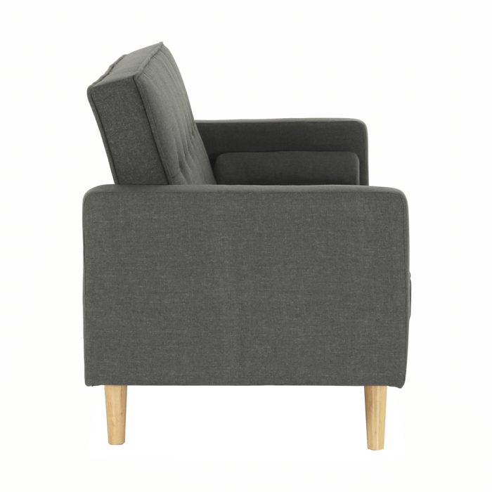 Canapea extensibilă, material gri, OTISA [3]