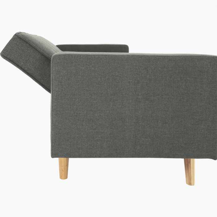 Canapea extensibilă, material gri, OTISA [6]