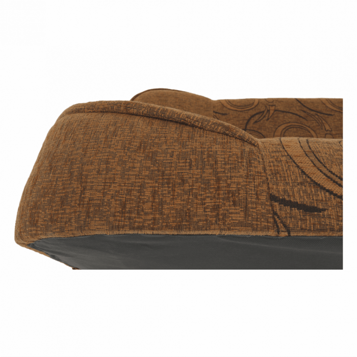 Canapea extensibilă, material textil auriu/model, ASIA NEW [14]