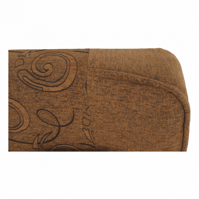 Canapea extensibilă, material textil auriu/model, ASIA NEW [9]