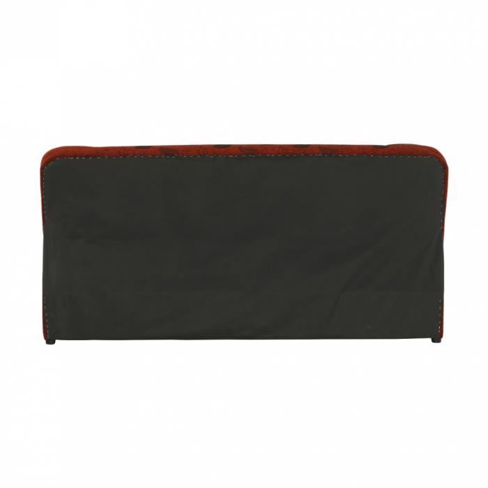 Canapea extensibilă, material textil cărămiziu/model, ASIA NEW [8]