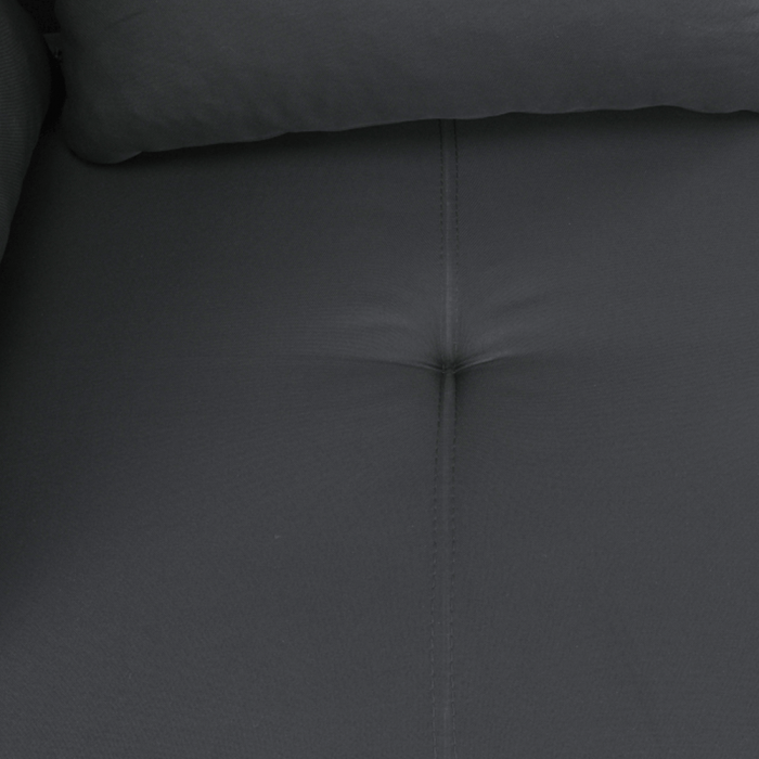 Canapea extensibilă, material textil gri-negru, dreapta, LAUREL [20]