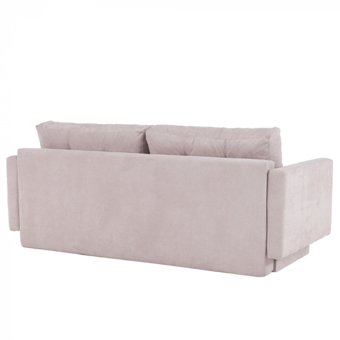 Canapea extensibilă, roz antic textil Queens, AURELIA [6]