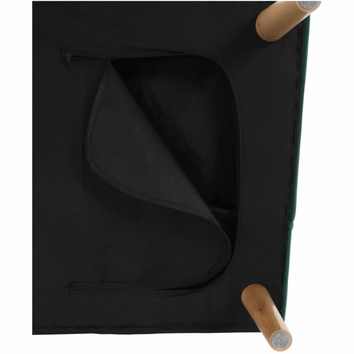 Canapea extensibilă, smarald/stejar, ALIDA [12]