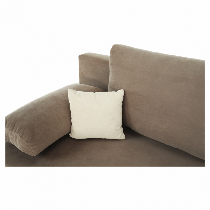 Canapea extensibilă, textil capuccino/bej, CLIV [5]