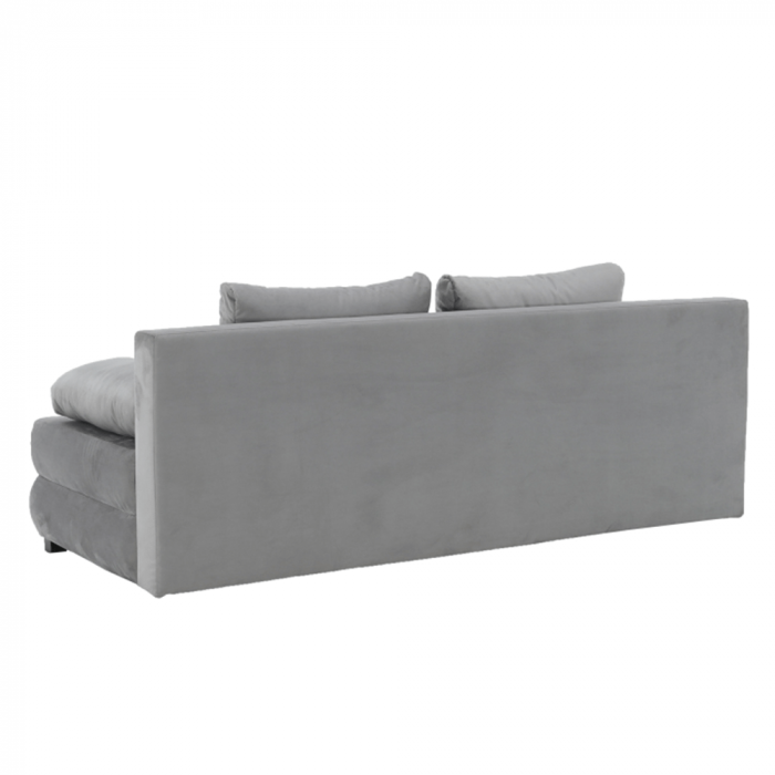 Canapea extensibilă, textil gri/turcoaz, CLIV [7]