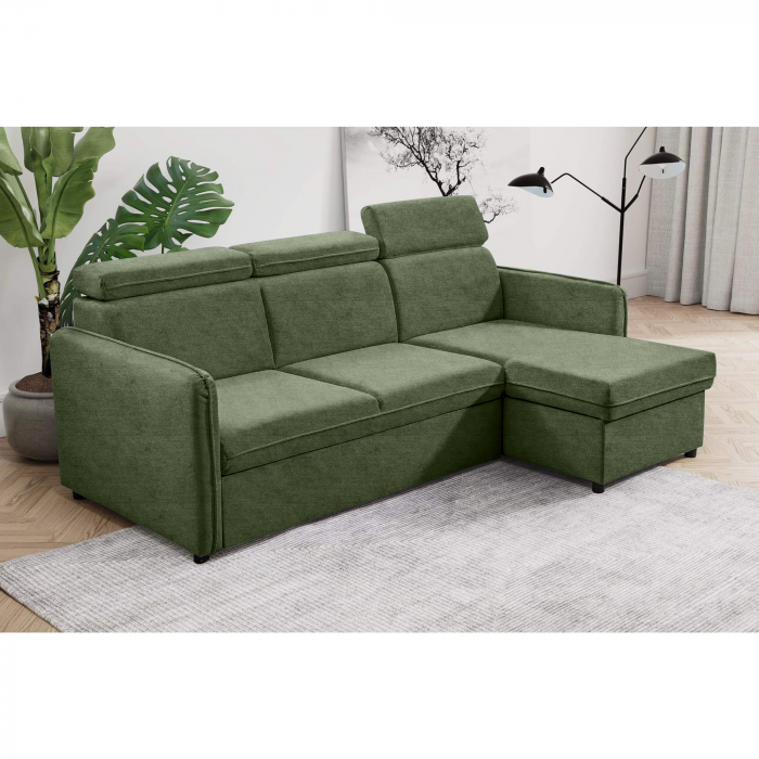 Canapea extensibilă, verde, ALECHANDRO B ROH [7]