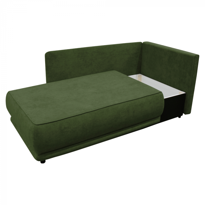 Canapea extensibilă, verde, LIAMI [4]