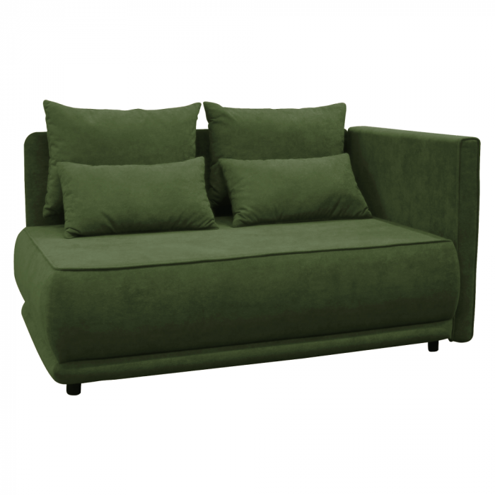 Canapea extensibilă, verde, LIAMI [3]