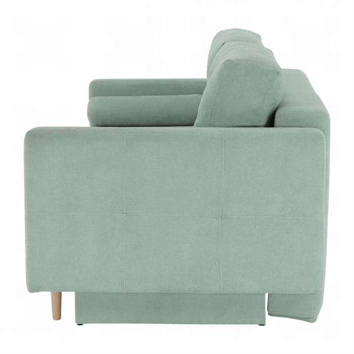 Canapea extensibilă, verde mentă textil Queens, AURELIA [6]