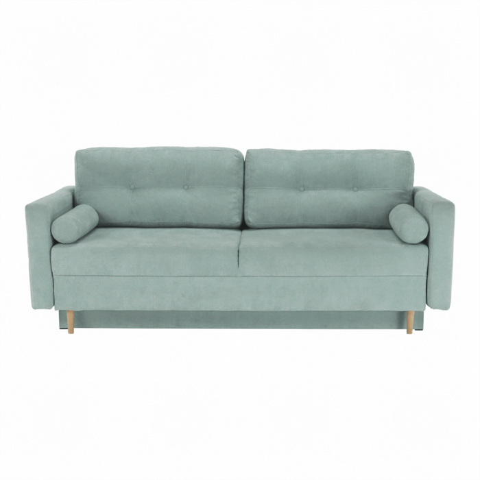 Canapea extensibilă, verde mentă textil Queens, AURELIA [9]