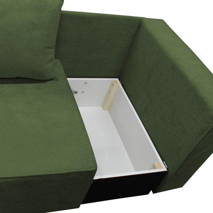 Canapea extensibilă, verde, PEGY P [5]